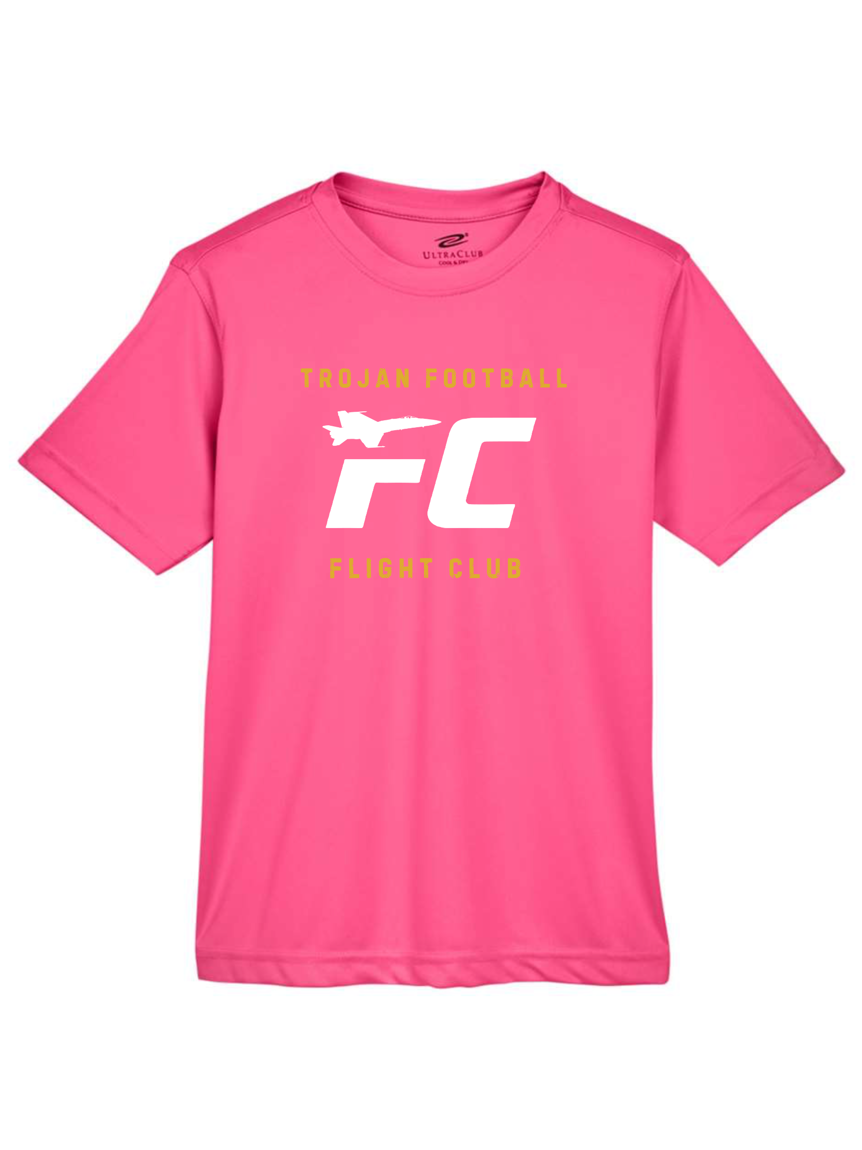 Youth Dri-Fit Flight Club Pink T-Shirt